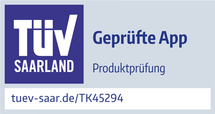 VR Banking App TÜV-Siegel TÜV Saarland VR Banking App